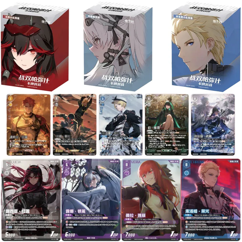 

Card.fun Punishing Gray Raven Card Clash of Fates Series Expansion Refill Pack Battle Card Anime Game Collection Card Gifts Toys