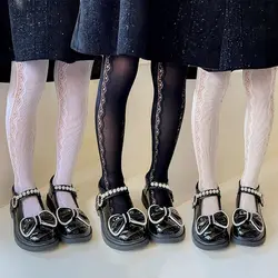 Children's Fishnets Hosiery Mesh Stockings Chic Girl's Kid's Pantyhose Fishnet Stockings Ballet Dance Tights Children Pantyhose