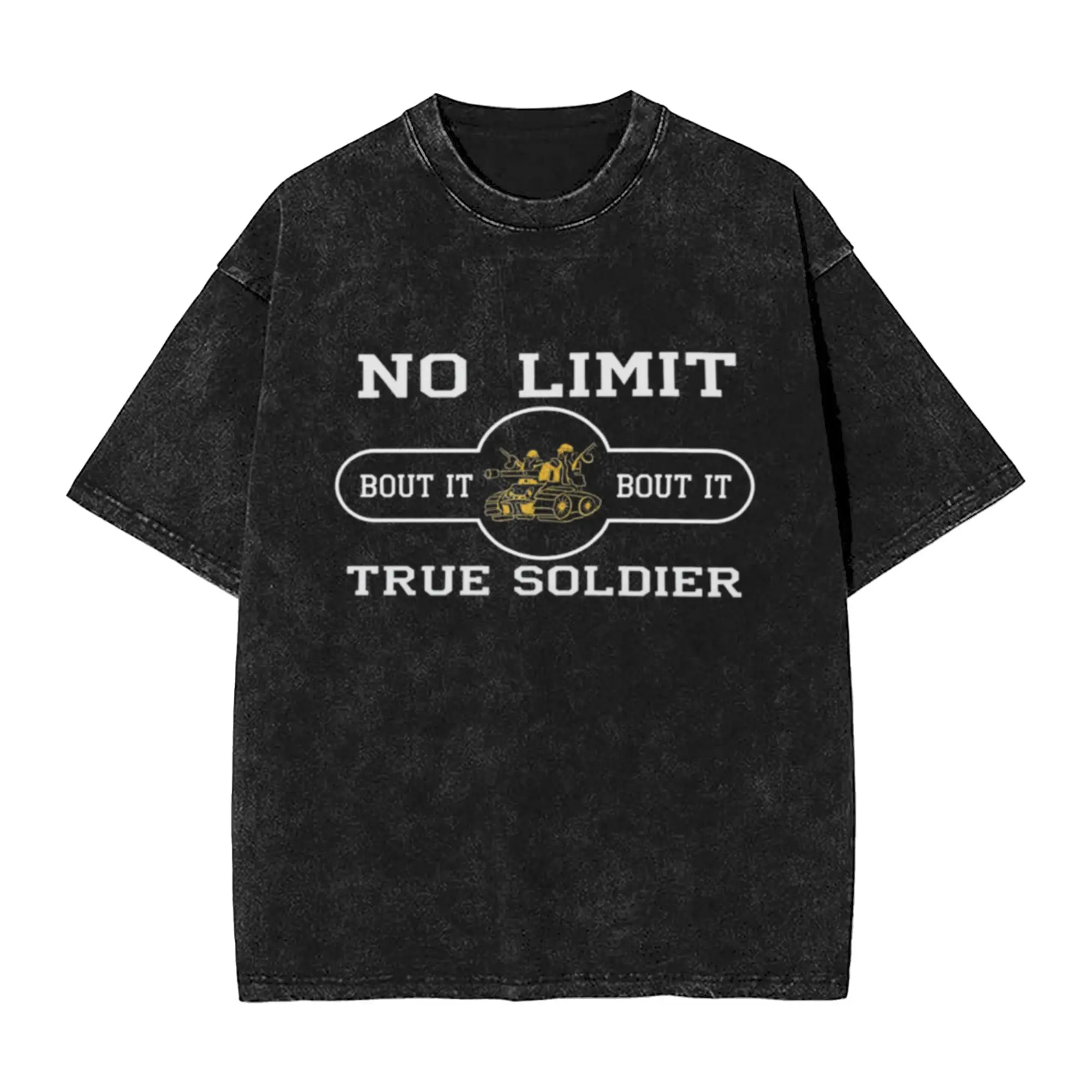Vintage No Limit Records Unique Cool A T-Shirt Oversized Short Sleeve Men's Women's Cotton Tees Tops