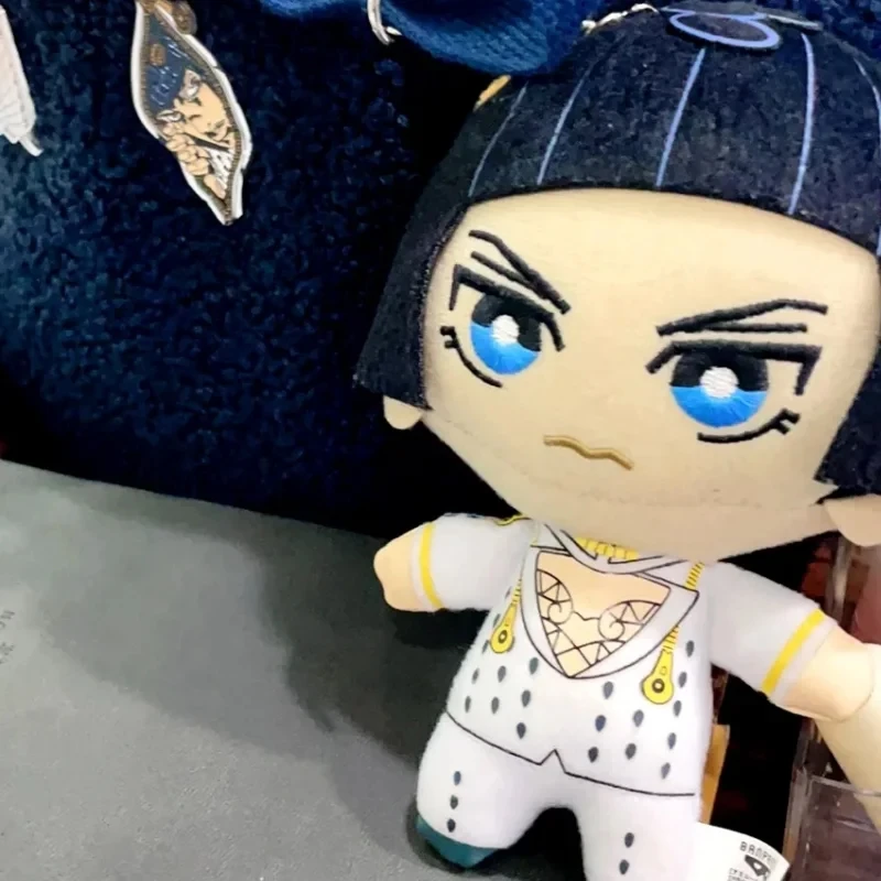 Jojo Bizarre Adventure Keychain Giorno Narancia Mista Buccellati Abbacchio Fugo Stuffed Plush Toy New