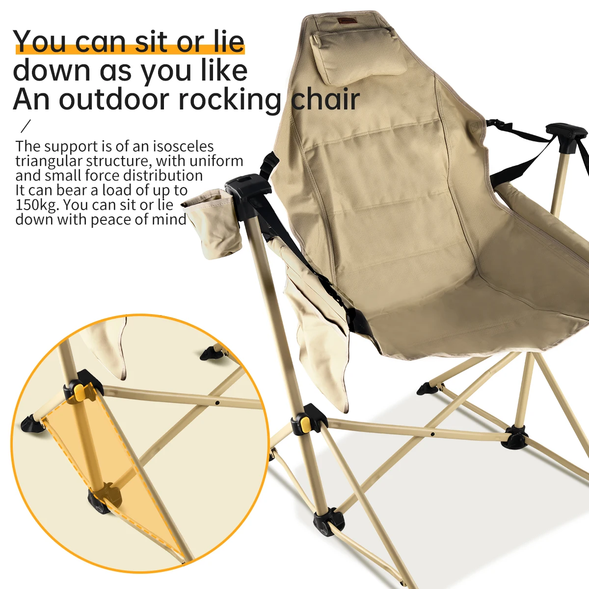 Açık Hava Hamak Kamp Sandalyes - Outdoor Camping Rocker incelemesi ve fiyatı