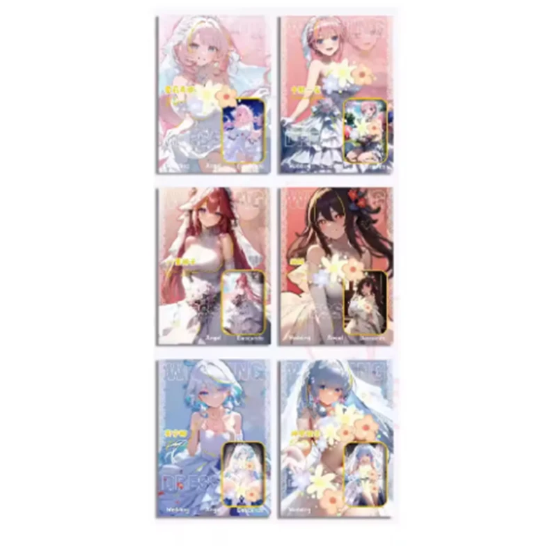 New Goddess Story Mirror flowers and water moon TCG Anime Collection card Child Board Game Trading Cards mini Box FAST SHIPPING