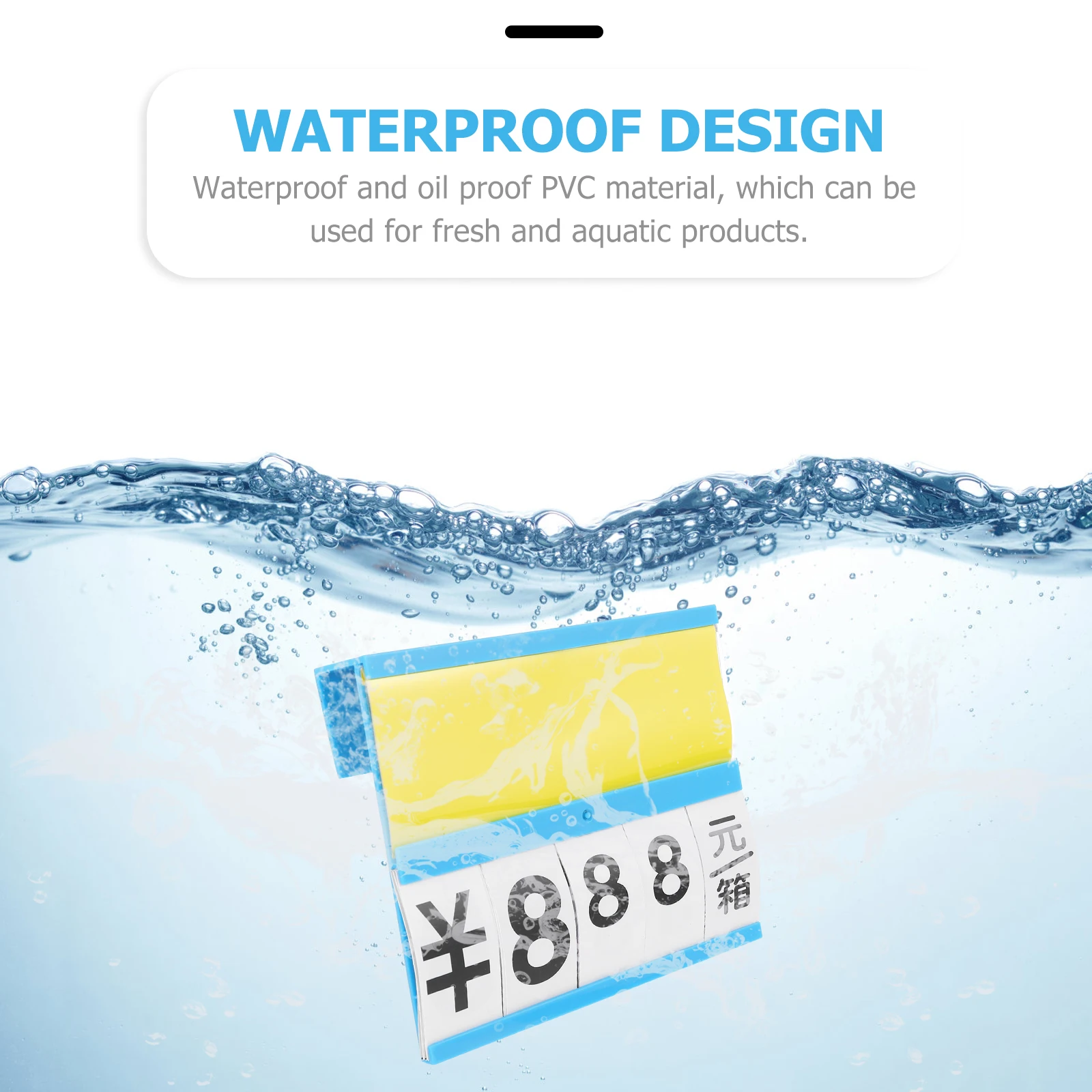 

4pcs Plastic Price Tags Supermarket Hanging Erasable Display Signs Vegetable Fruit Label Holders File Folder Tags