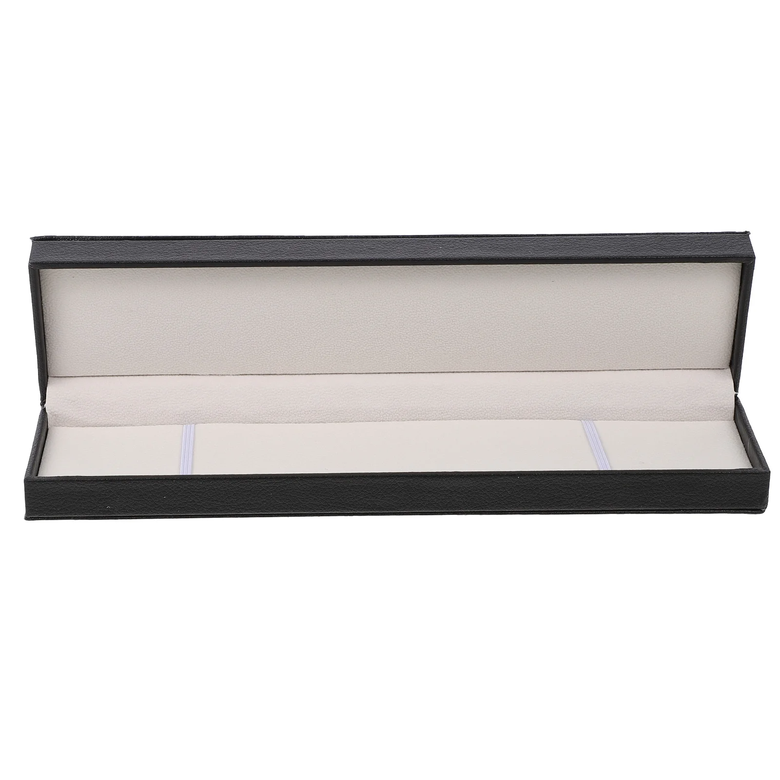 

Watch Box Pu Rectangular Jewelry Storage Case For Men Dustproof Watch Organizer Bracelet Necklace Earring Holder