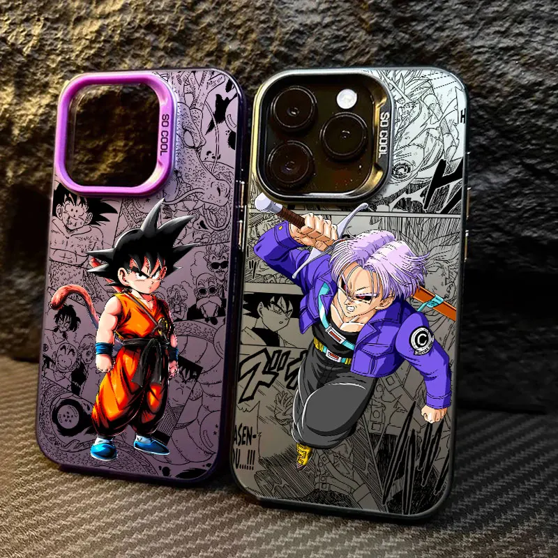 

Goku Trunks Coque For Apple iPhone 17 Air 16e 16 14 15 13 11 Pro Max Plus 12 17 15 Pro Shockproof Case Dragons Balls Phone Cover