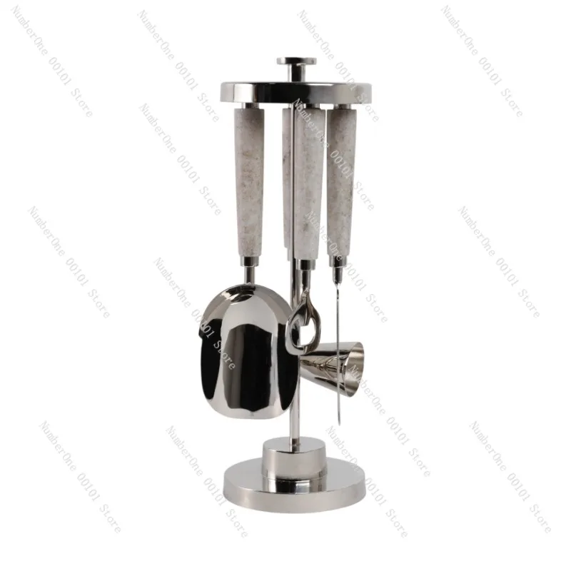 Bar Tool Set Modern Cocktail Kit Stainless Steel Bartender Accessories For Home Party Mixology Shaker Jigger Strainer Muddler