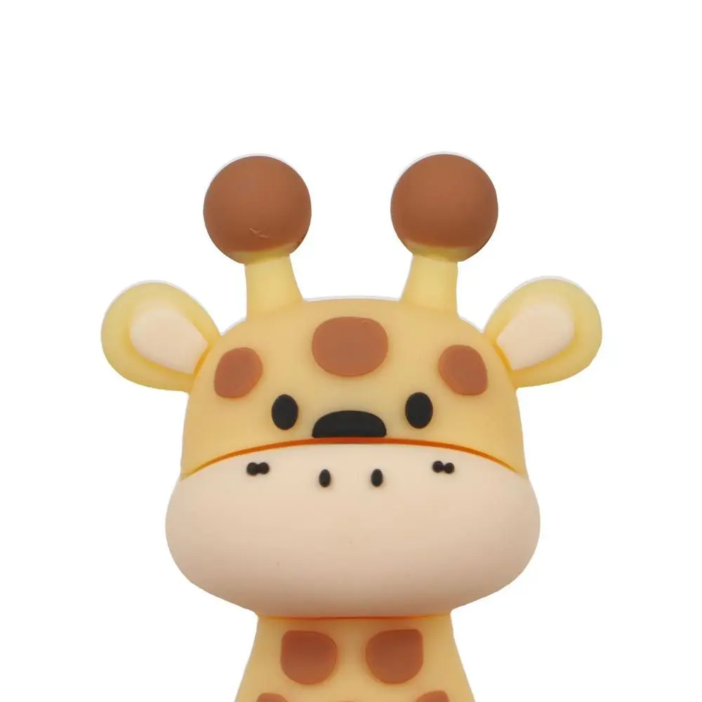 

3D Animal Theme Cake Topper Soft Rubber Cute Lion Monkey Tiger Cake Topper Elephant Giraffe Cake Decoration