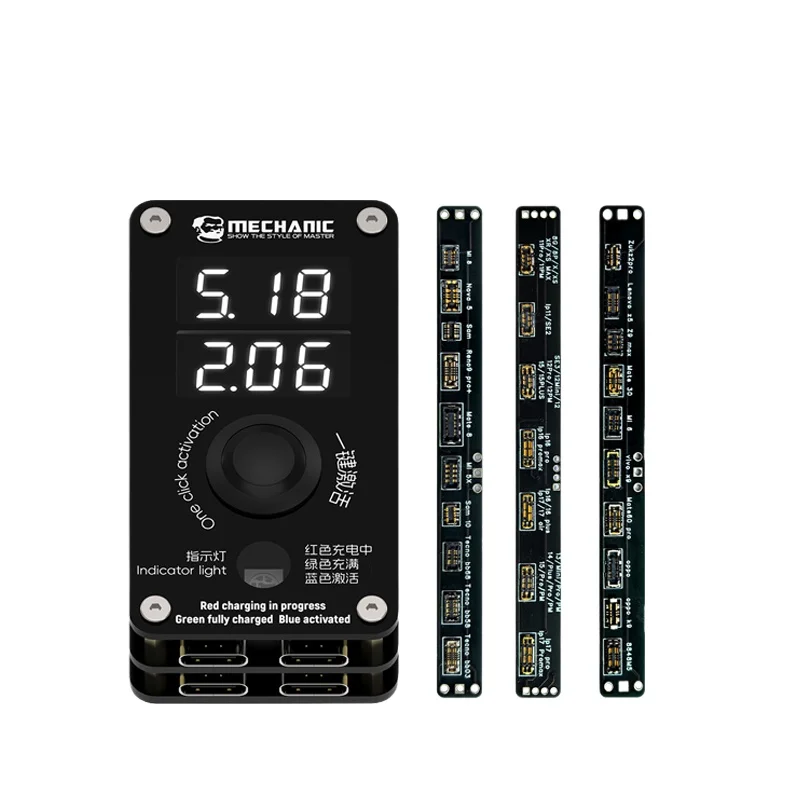 MECHANIC BA27 Pro Battery Charging Activation Detection Board One‑click Activate for IP8‑17 PM Android Phone Battery Repair Tool