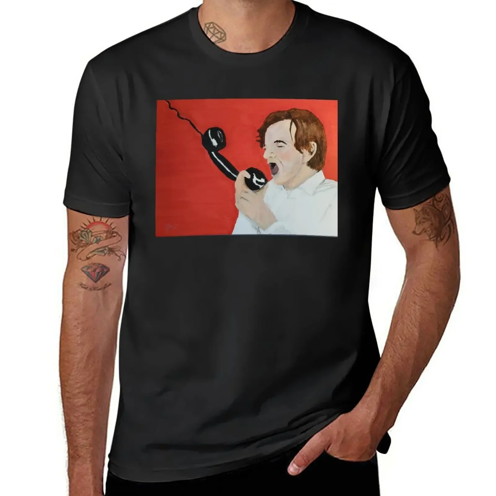 

The Fall's Mark E Smith - Telephone Thing T-Shirt customizeds sweat mens vintage t shirts