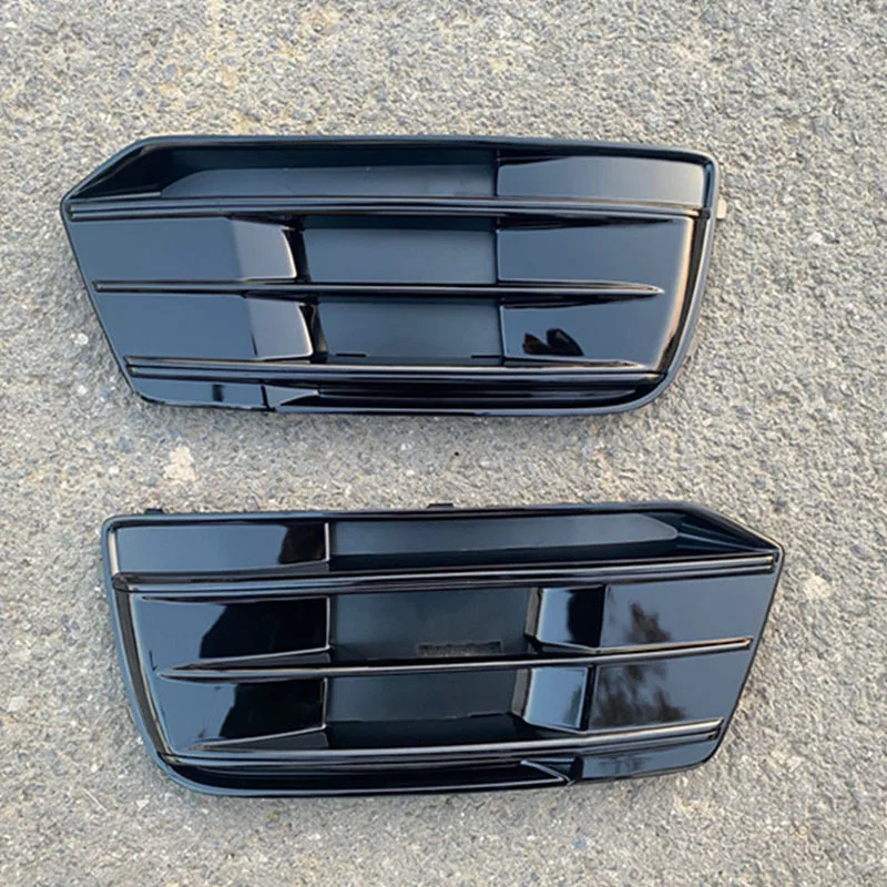 Voor Audi Q5 S-line mistlamp frame 2018 2019 2020 honingraat acc cover racing grills cover onderste mesh