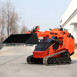 Customized High Quality Earthmoving Machinery Small Skid Steer Loader with 850KG Loading Capacity