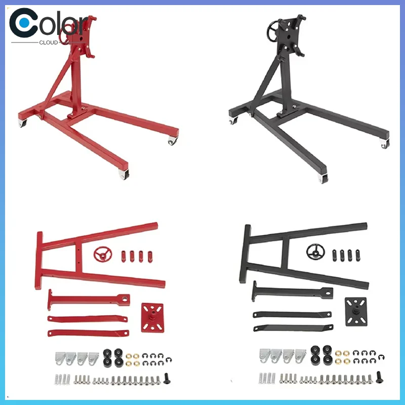

Metal Rotatable Engine Flip Maintenance Bracket Engine Stand For 1/10 Rc Crawler Car Traxxas Trx4 Axial Scx10,1
