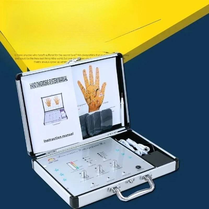 For TCM Automatic Microcomputer Hand Diagnosis Instrument Electronic Meridian Health Detector Multifunctional Body Analysis