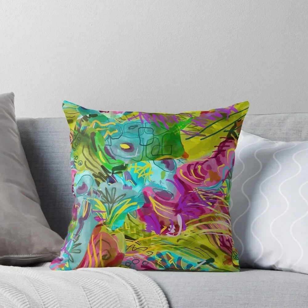 

FISH WORLD UNDER THE SEA LARGE SCALE Throw Pillow Pillow Case Christmas Cushion Cover For Sofa pillow