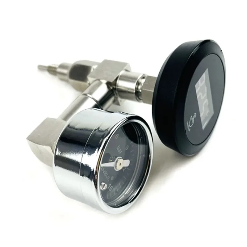 E61 Espresso Machine Group Head Pressure Thermometer Accessory for Stable Coffee Extraction Precise Real Time Temp
