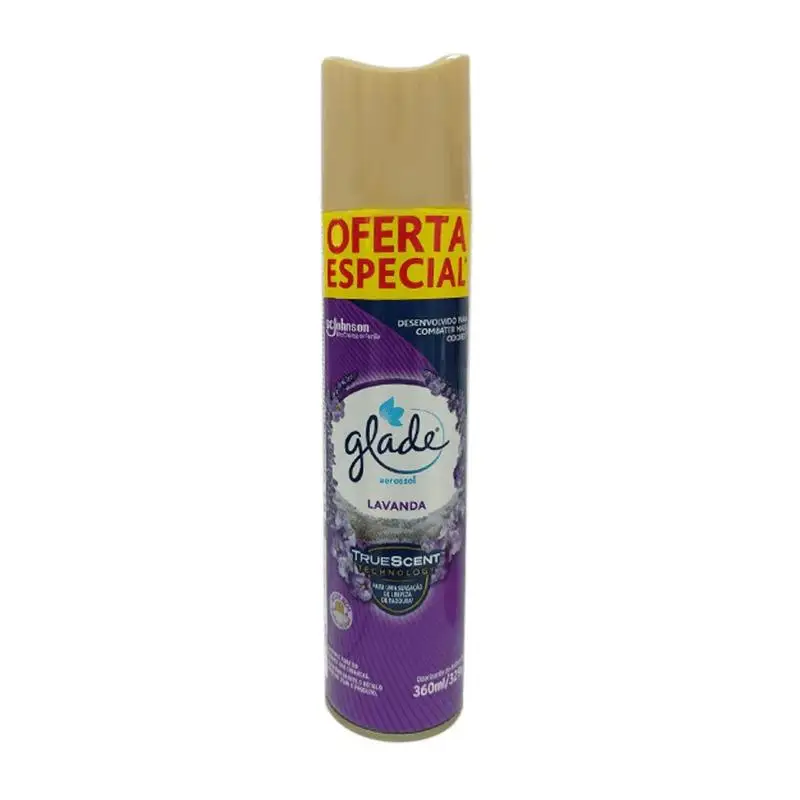 Purificador de ar glade aero lavanda 360ml
