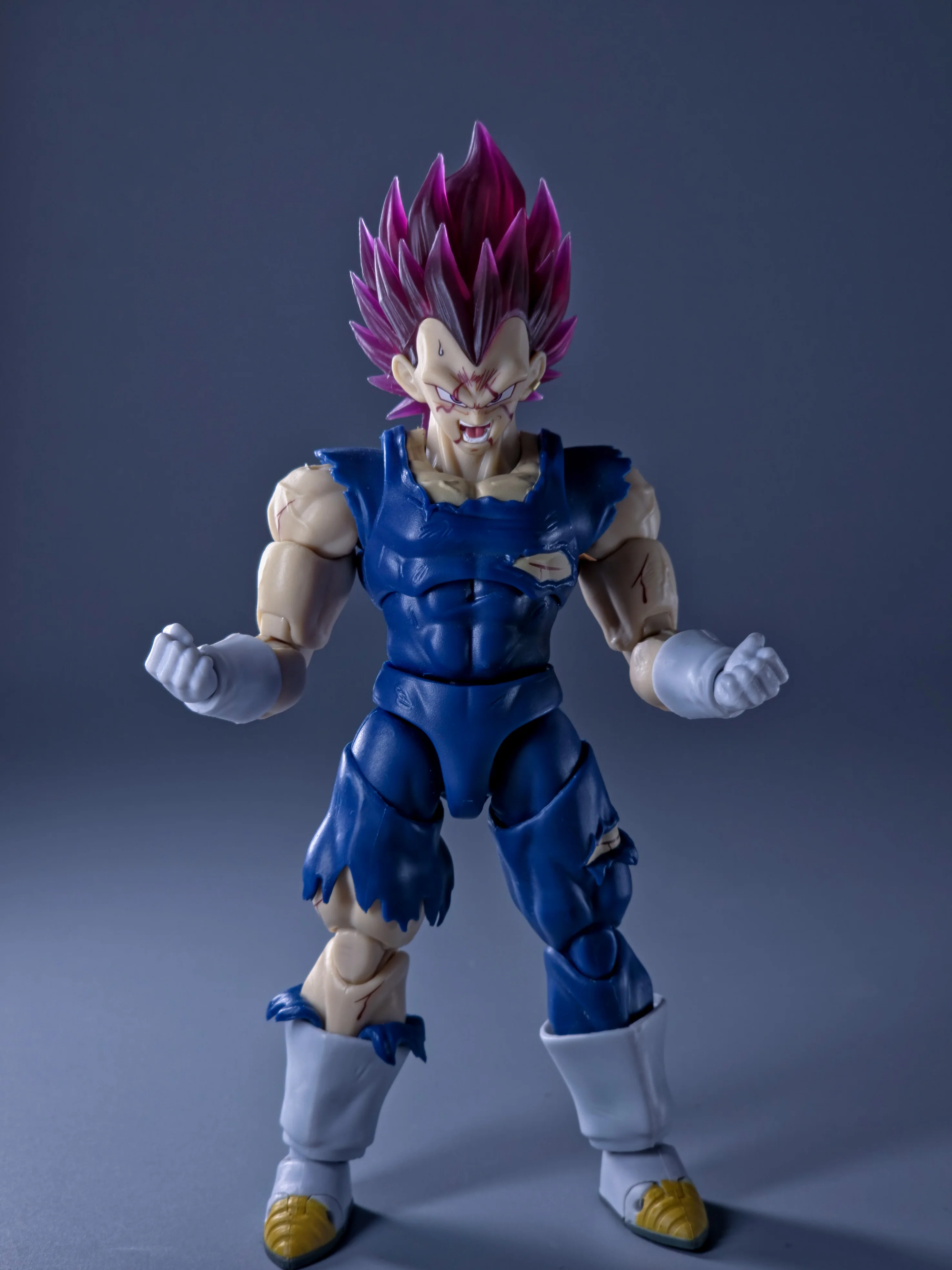 Accesorios para la Cabeza de Vegeta Ultra Ego, Dragon Ball Air&OQ Studio, Figura de Acción de Vegeta, Colección SHF