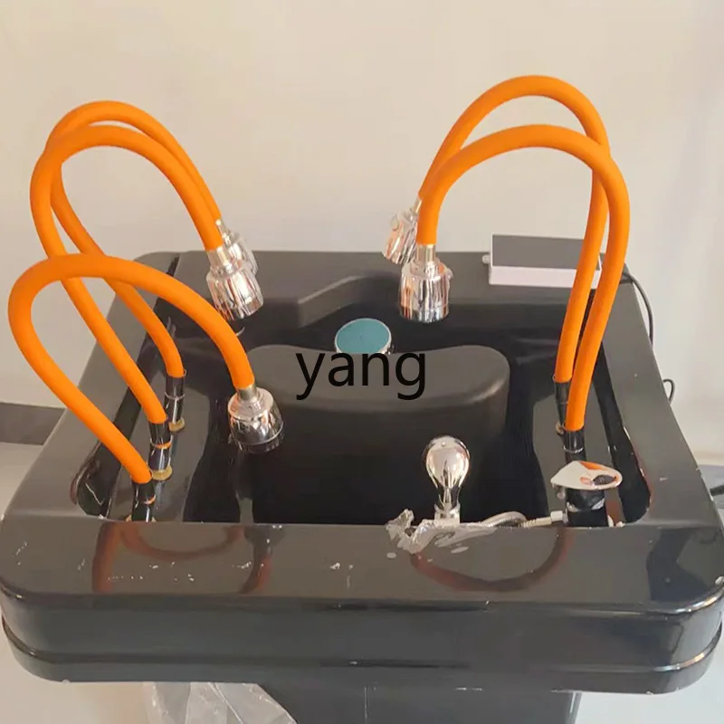lmm shampoo bed splicing shampoo basin Six-head multi-functional shampoo bed special basin
