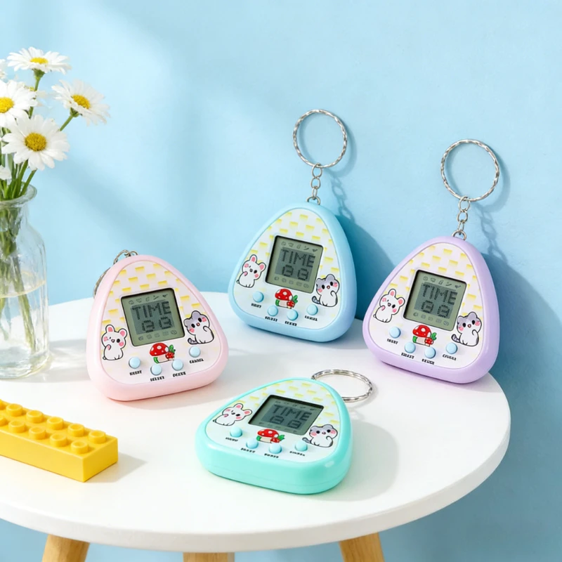 

Retro Cute Pocket Game Console Keychain | Play Anytime Anywhere | Portable Mini Play Toy