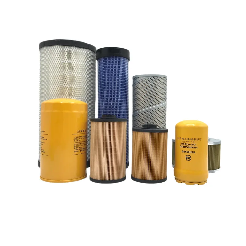 For Sumitomo Sh120a5 130a5-5 Machine Diesel Air Filter Return Oil Inlet Pilot Filter Excavator Accessories