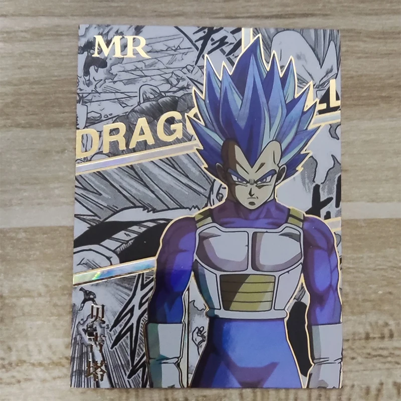 Anime Dragon Ball MR UR Cards Frieza Son Goku Vegeta Iv Trunks Broli Collectible Cards Christmas Birthday Gifts Children's Toys