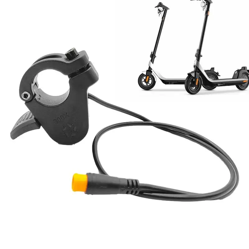 Acelerador de bicicleta eléctrica, controlador de acelerador de patinete eléctrico, conector M8, accesorios para patinete