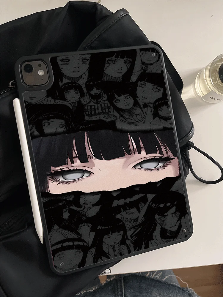 Dark Anime Girl Manga Collage Tablet Case Girl Print For iPad 10th Gen 2022 Air 4/5 10.9" A16 A19 M3 M4 2025 2026 Pro 11" Cover