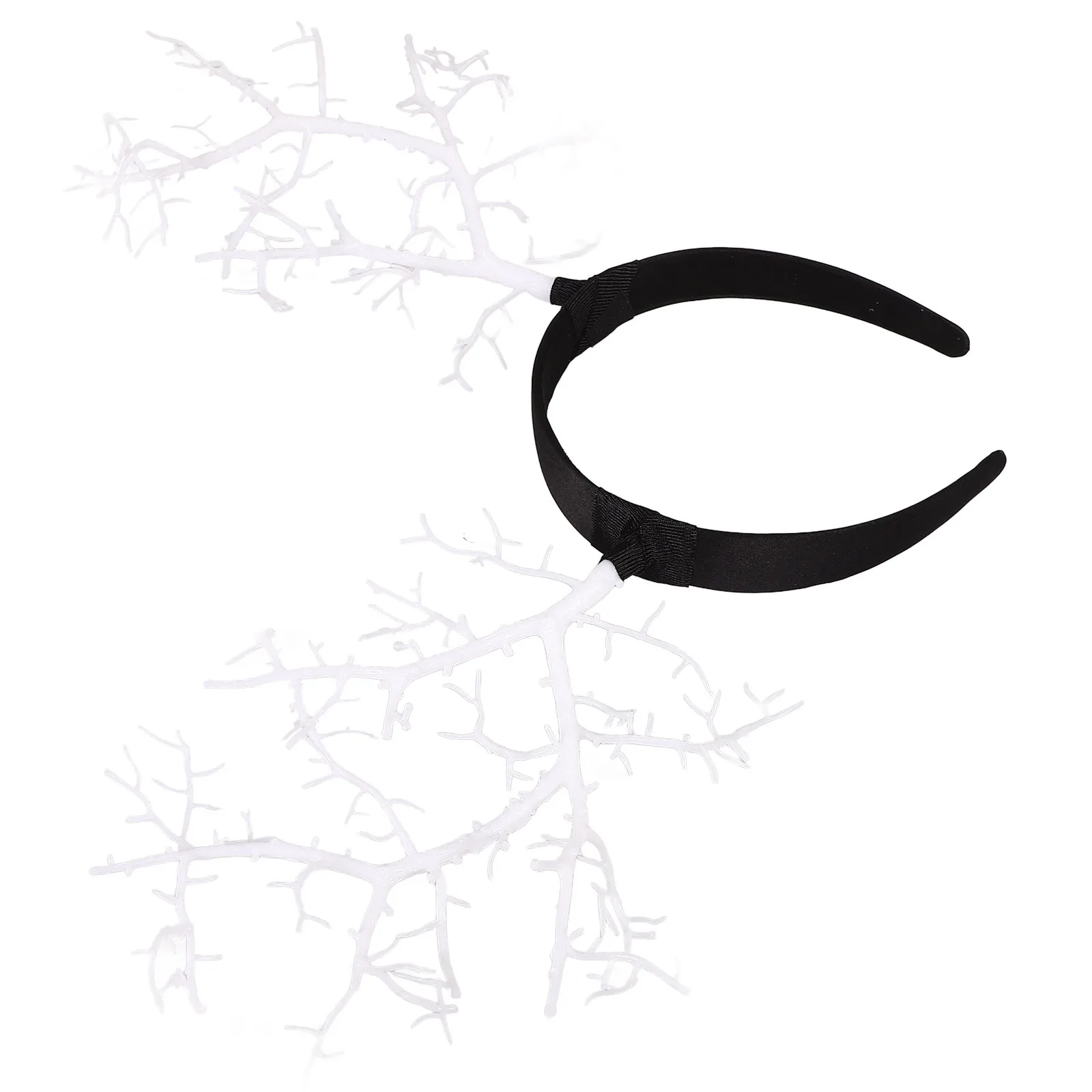 

Повязка на голову с рогами, вечерние головные уборы, праздничный аксессуар для волос, Рождественский декор для косплея, стиль ветки, рога оленя, женские обручи для волос