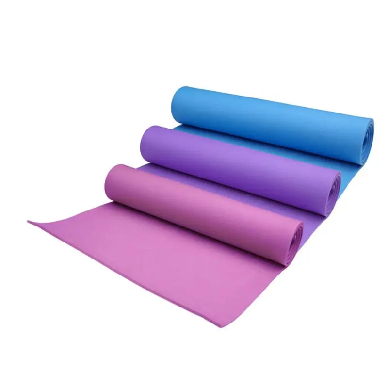 Durable 4mm Thickness Yoga Mat Non-slip Exercise Pad for Health Lose Weight Fitn