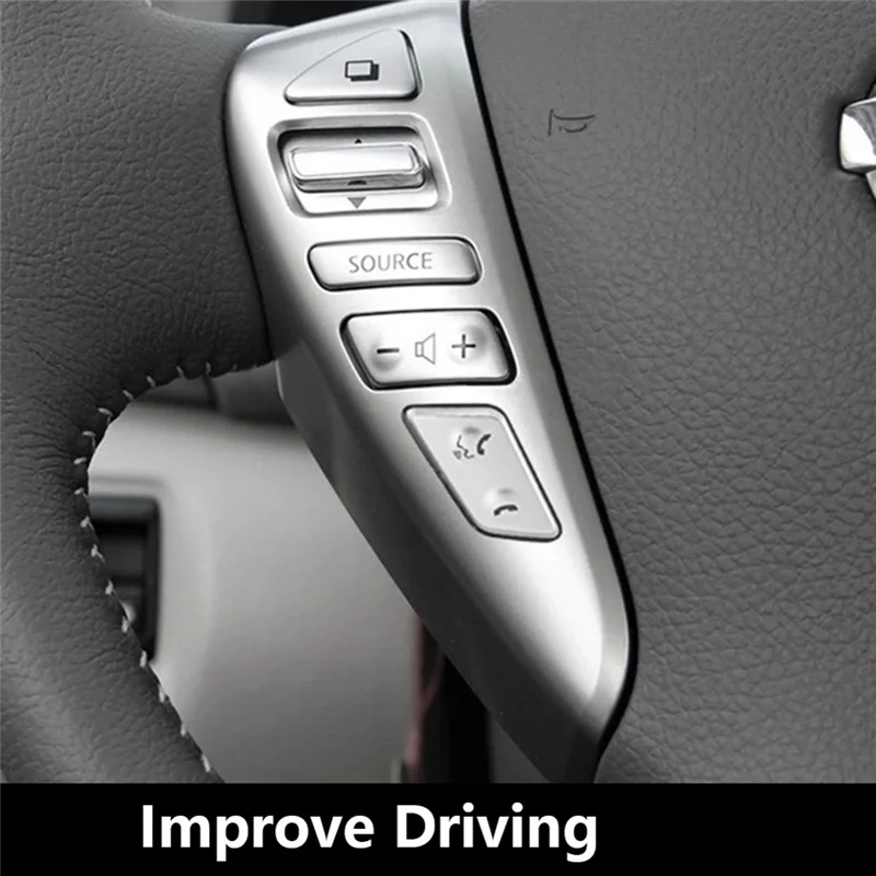 

Rare Steering Wheel Switch Button Audio Control Cruise Control Button For Nissan Tiida Sentra Livina Sunny Almera Versa Easy To