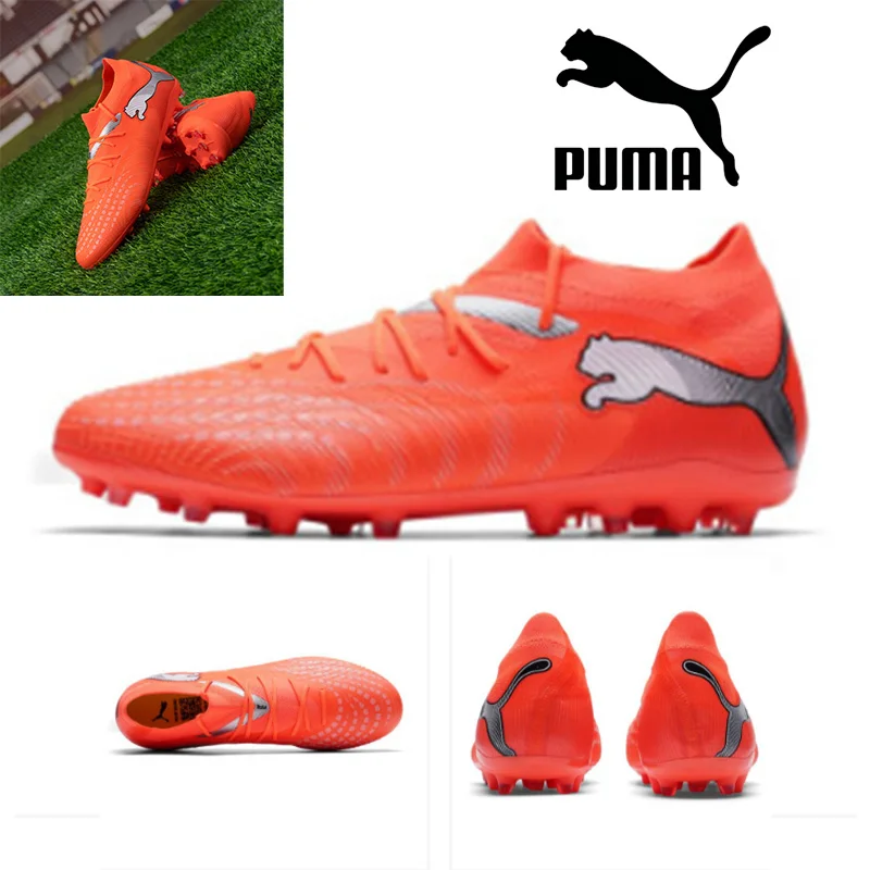 Puma Mid Football Shoes MG Stud Shoes 108904-01