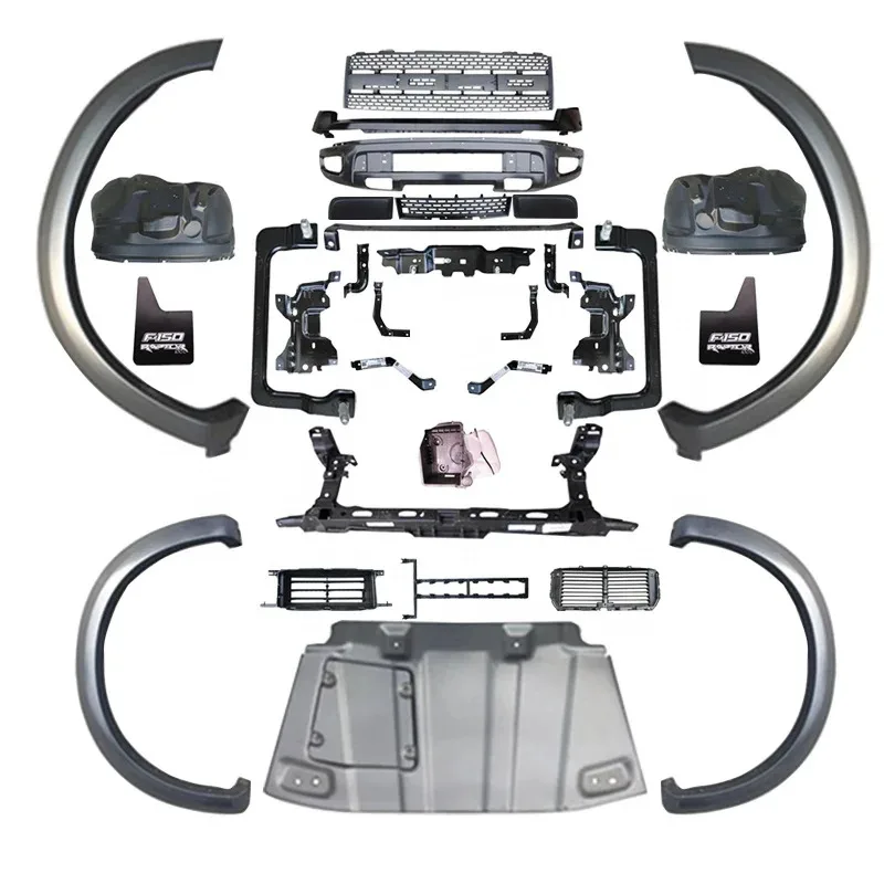 

car body kit bumper grille f150 raptor 2012