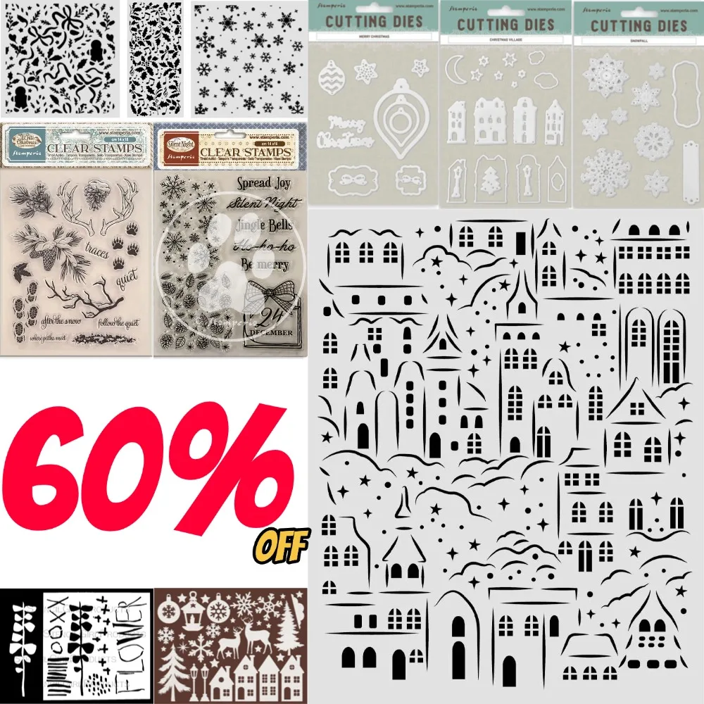 Frohe Weihnachten 2026 Neue Metall-Stanzformen für DIY Scrapbooking Bastelarbeiten Fotoalbum-Vorlage Handgemachte Dekoration