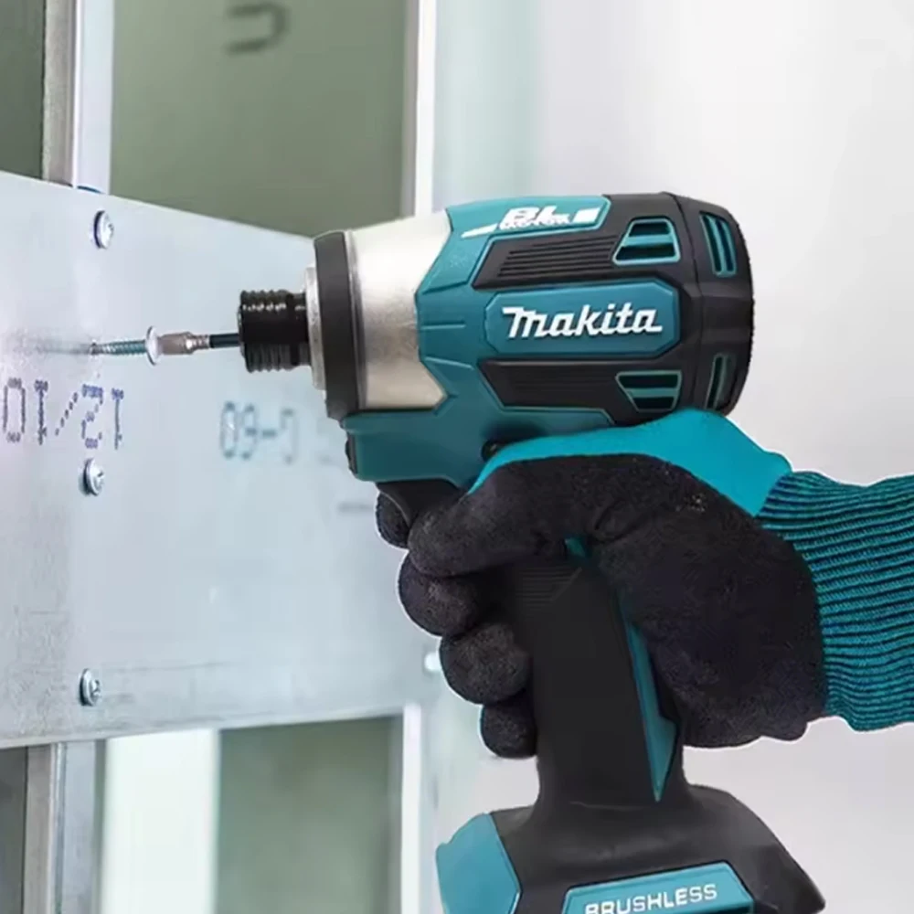 18V Original Makita DTD173 18V Brushless Impact Driver Lithium Cordless Electric Drill Power Tool Multifunction Household Tool - Image 6