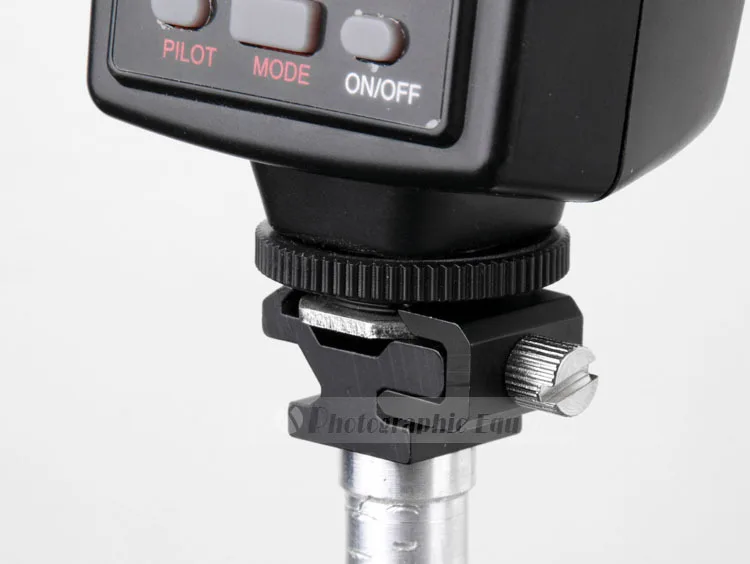 Adaptador de tornillo para Flash de cámara, accesorios para estudio fotográfico, 100 unids/lote, 1/4