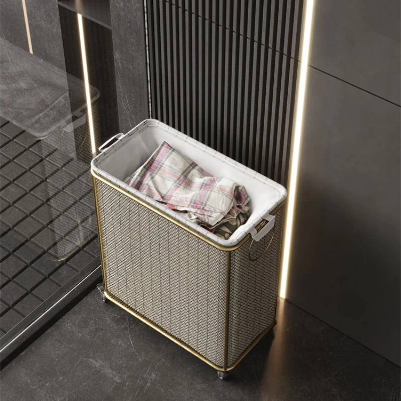 Dirty basket Light luxury crevice clothes storage basket Dirty clothes basket