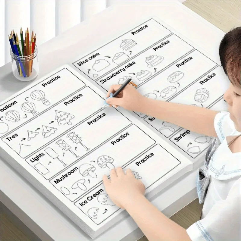 How to Draw: 200+ Steps in a Drawing Book - A Guide for Drawing Enthusiasts to Draw Anything, a drawing guide