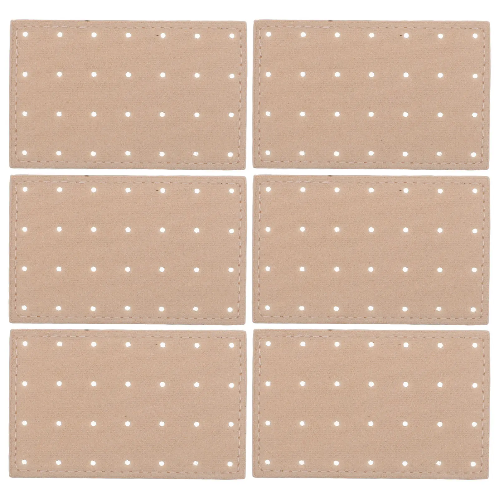 

Набор из 6 портативных подставок для хранения серег-гвоздиков, органайзер для украшений, дорожная панель для демонстрации серег, защита от окисления