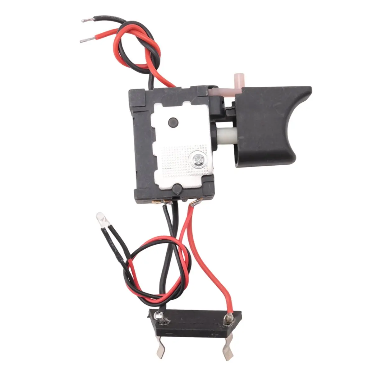 #25F 7.2 V - 24 V Lithium Battery Cordless Drill Switch With Small Light,7.2V-24V lithium drill switch,(ABS+ metal)