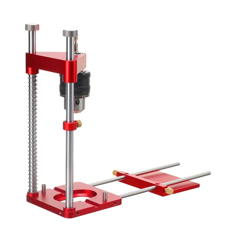 hit productPortable Woodworking Drilling Locator Positioning Tool with Aluminum Template Guide Bench Drill