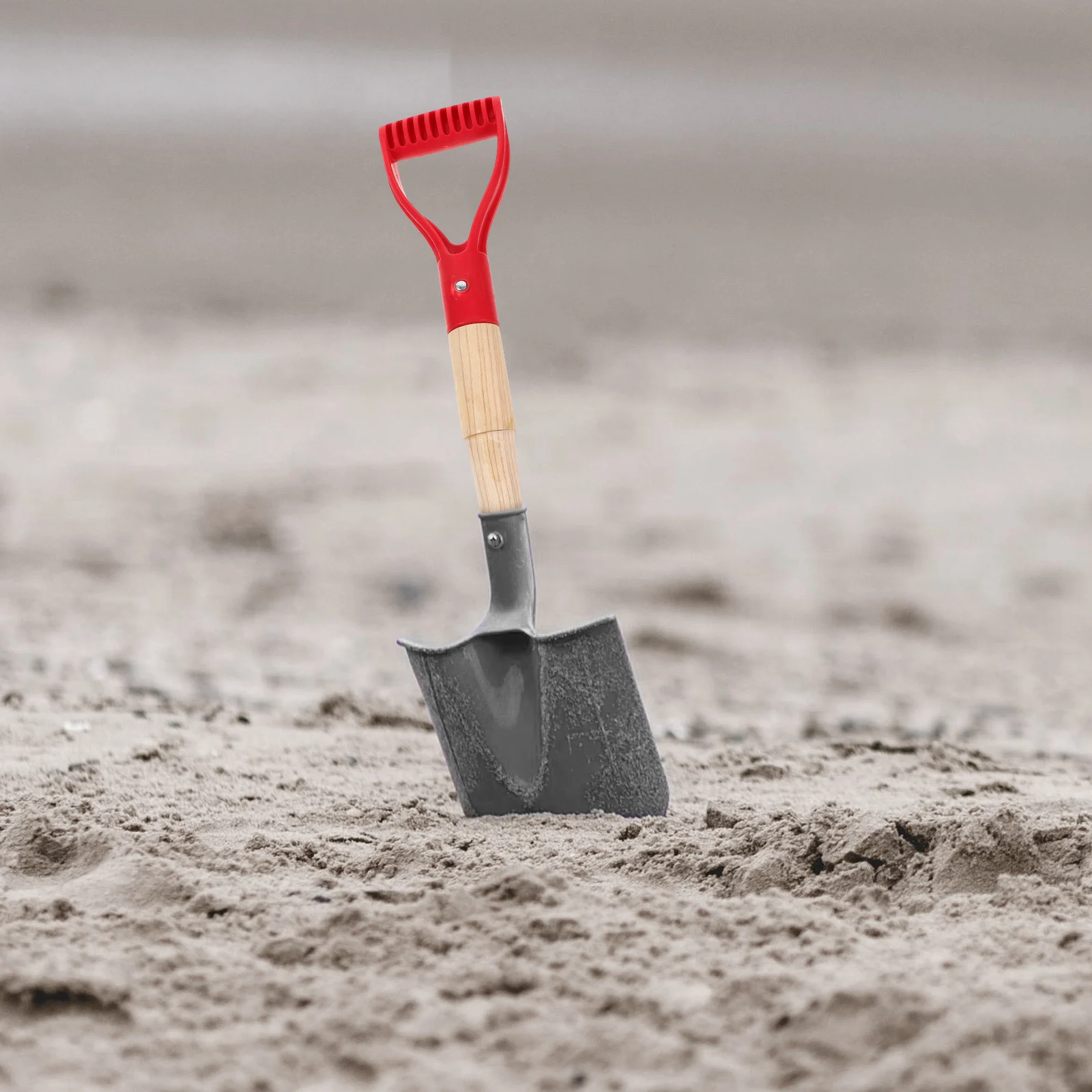 

Wooden Plastic Shovel Handle Replacement Durable Smooth Comfortable Grip Handle for Garden Spade Tool and Snow Shovel