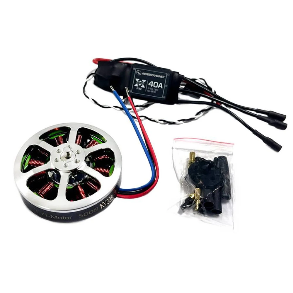 5008 Disc 335KV/400KV 700W Maximum Ccontinuous Power Brushless Motor No/With 40A ESC for RC Model Aircraft & Multi-Rotor Drone
