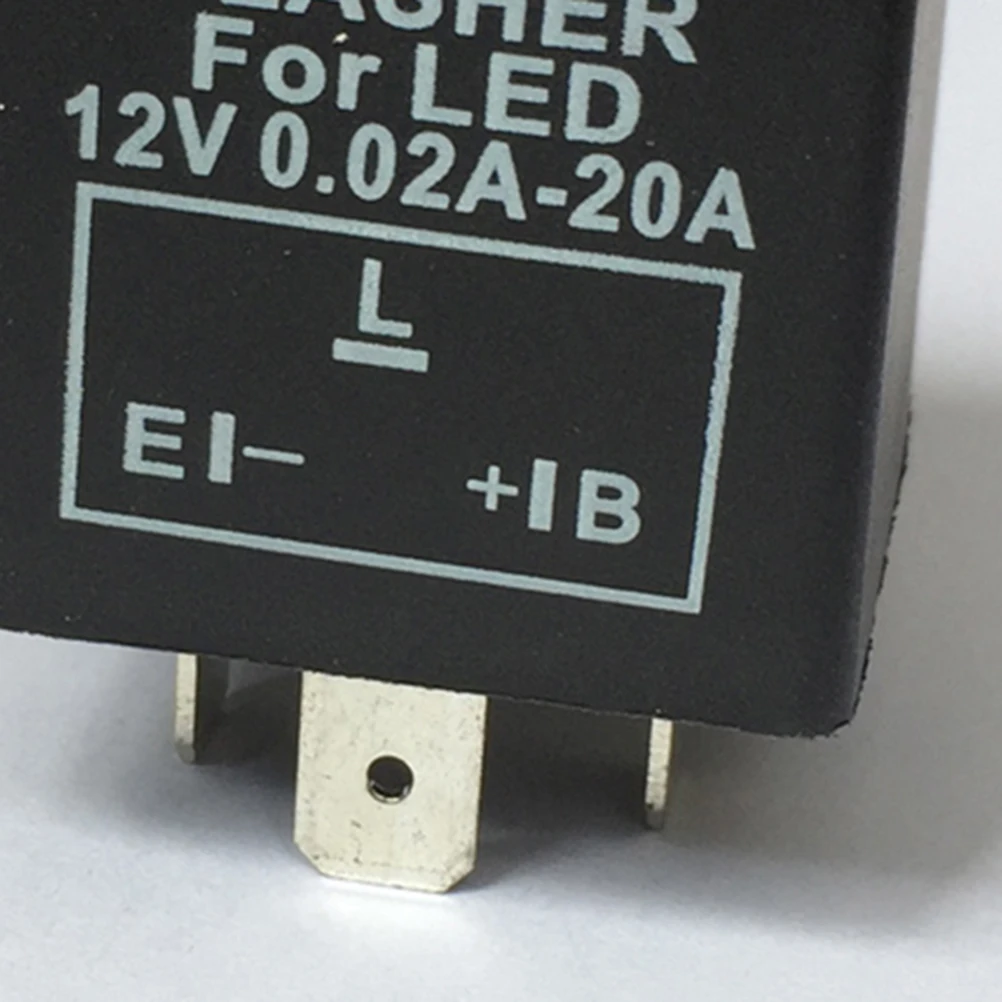 

3 Pin Led Flasher Relay 12V Dc Auto Car Electronic Flasher Temperature Voltage Compensation Low Saturation Direct