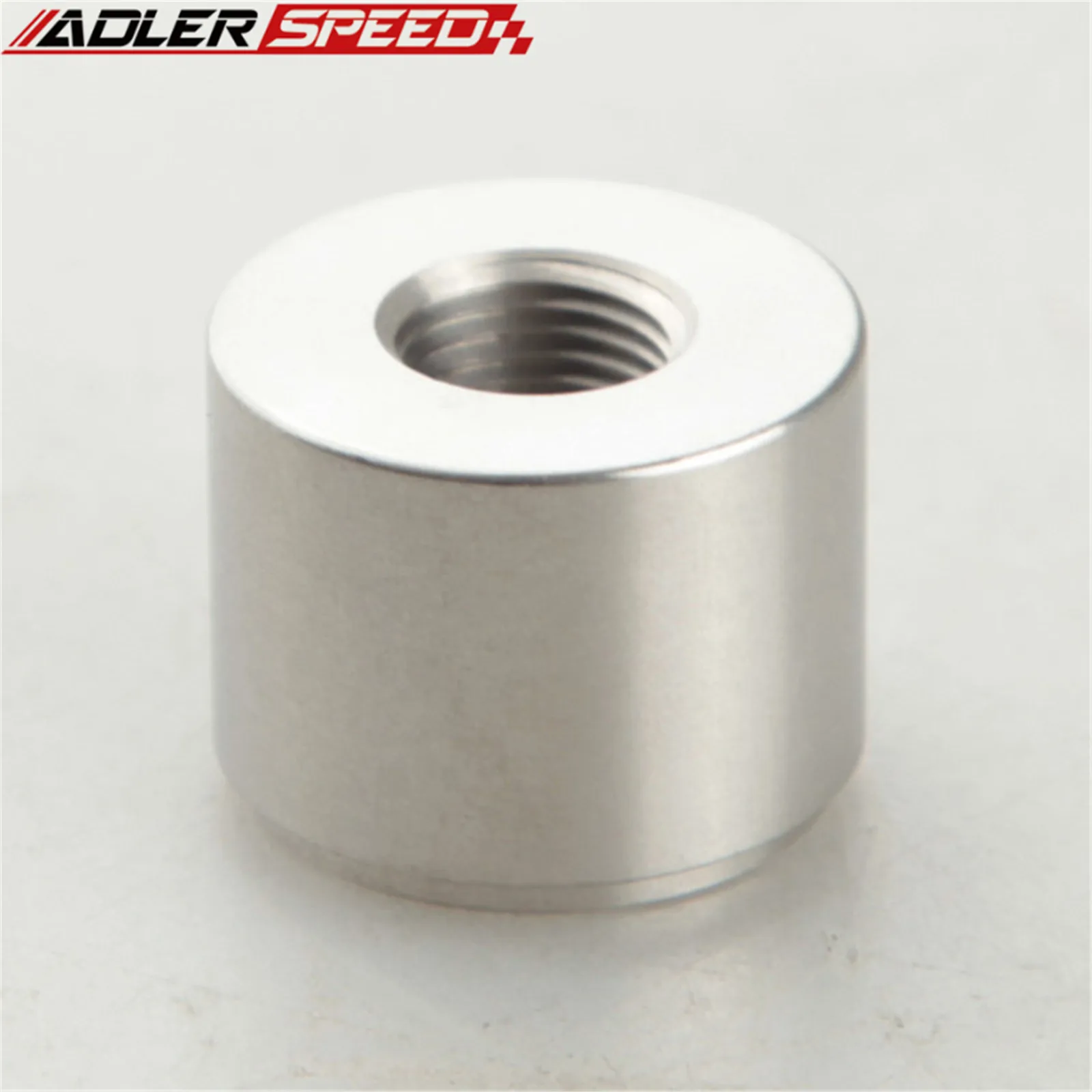 Stainless Steel 1/8 "NPT Female NPT Weld Bung Sensor Adapter bulat