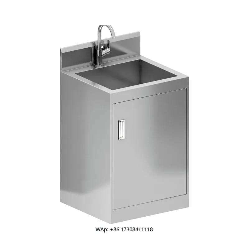Lab Stand Sink Chemical Resistence Medical Sink,  Surgical Scrub Sink, Stainless Steel Laboratory Sink