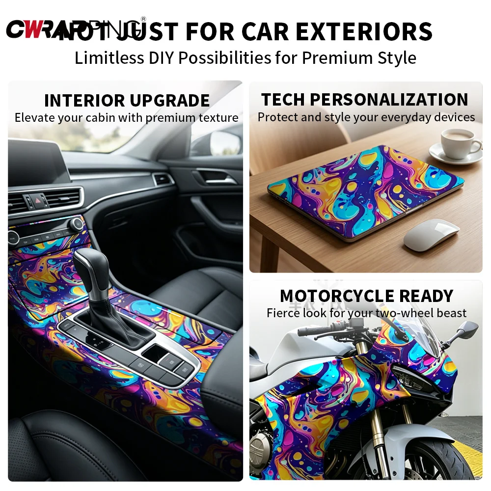 Camouflage Film Waterproof Paint Vinyl Paper for Car Vinyl Wrap Body Covering Motorcycles External Car Stickers Accessories Auto