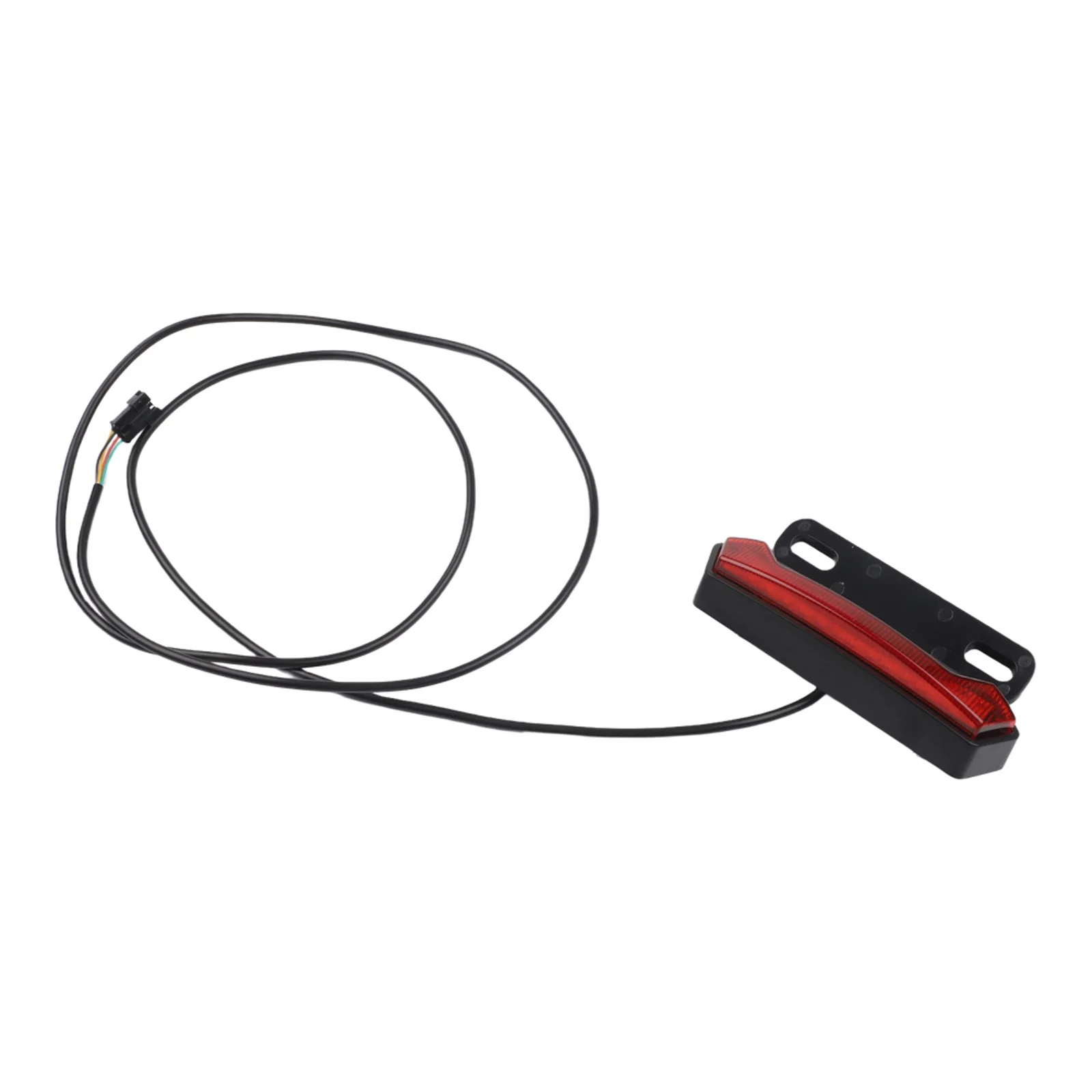 

Electric Bike Tail Light 24-48V Rear LED Lamp with 4 Pin SM-4A Connector For Night Riding and Brake Function IPX4 Waterproof