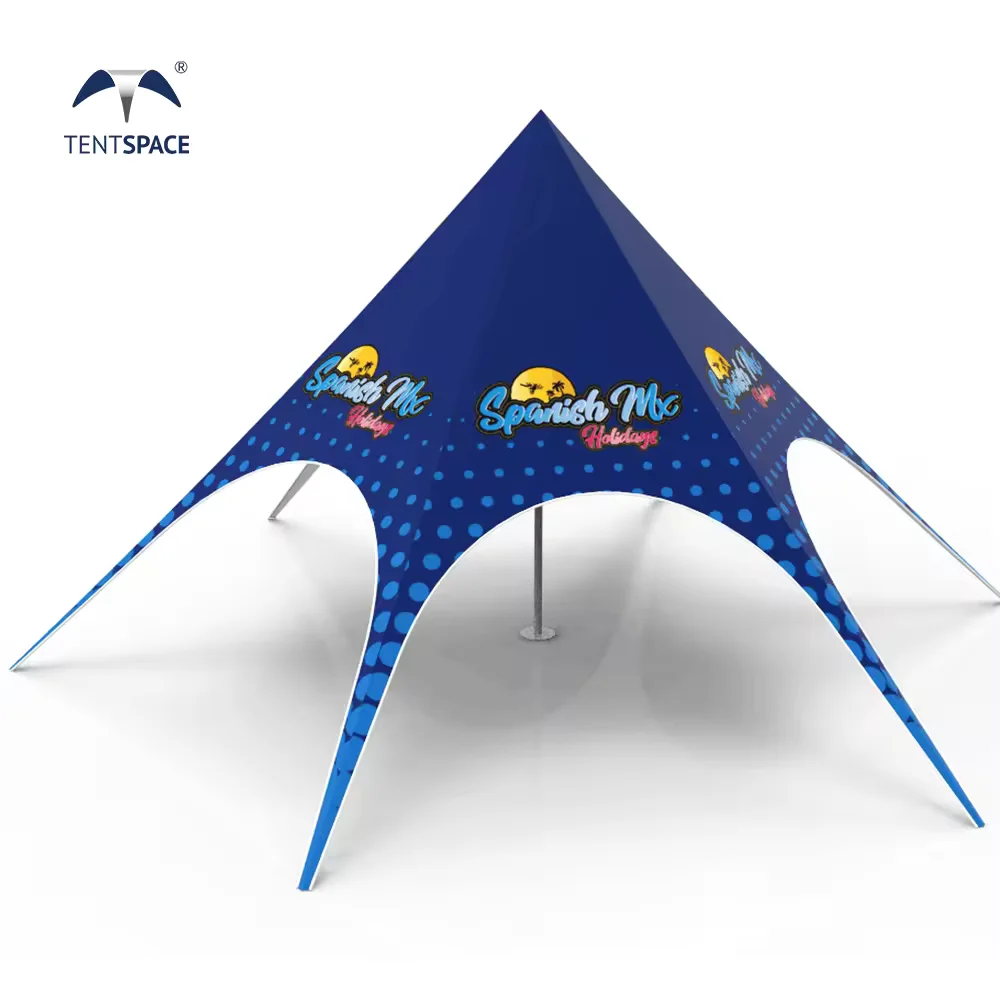 Mountainhiker Star Shaped Party Sunshade Canopy Spider Star Marquee Party Tent