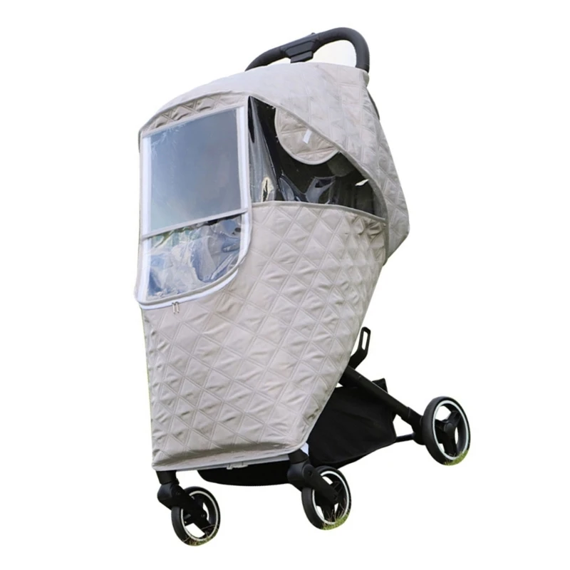 Bouclier météo pour bébé, housse pluie respirante pour poussette, accessoires bouclier protection