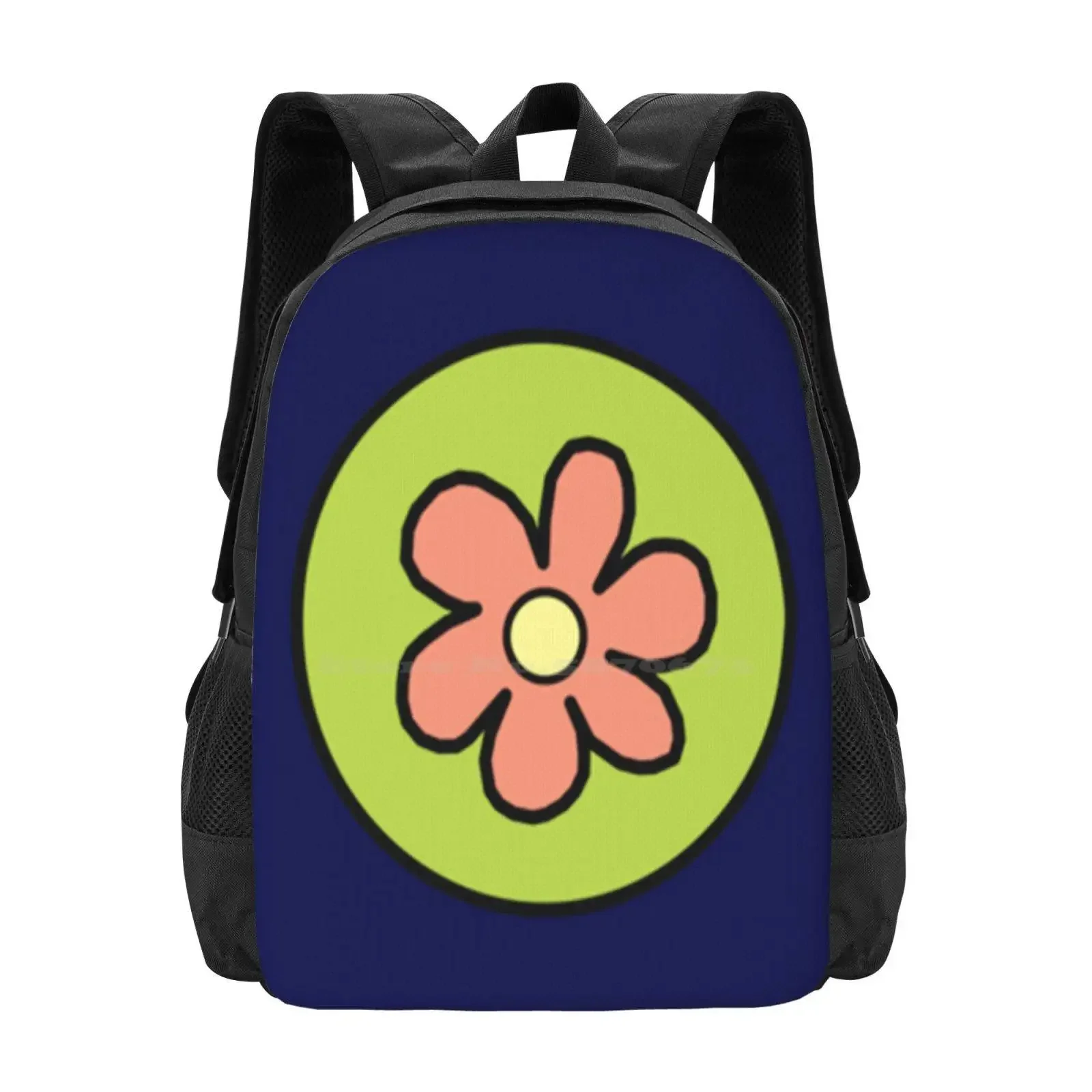 

Mystery Van Hubcap Hot Sale Schoolbag Backpack Fashion Bags Shaggy Daphne Velma Fred Mystery Machine Cute Retro Funny Groovy